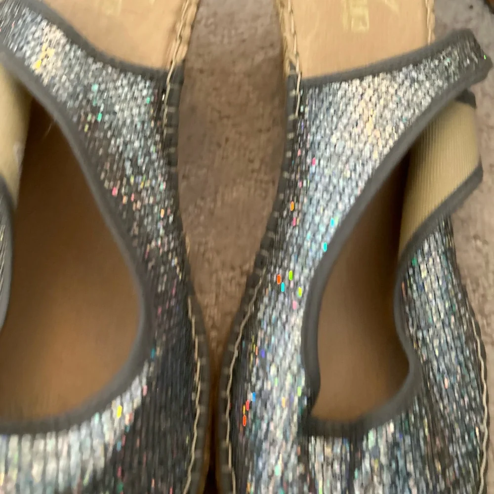 Metallic espadrilles. - Picture 8 of 10